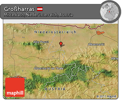 Satellite 3D Map of Großharras