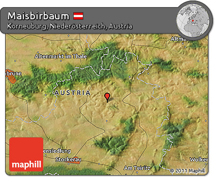 Satellite 3D Map of Maisbirbaum