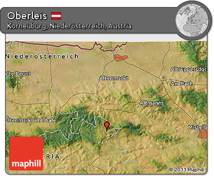 Satellite 3D Map of Oberleis