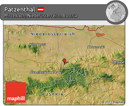 Satellite 3D Map of Patzenthal