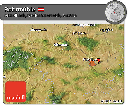Satellite 3D Map of Rohrmühle