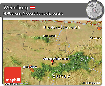 Satellite 3D Map of Weierburg