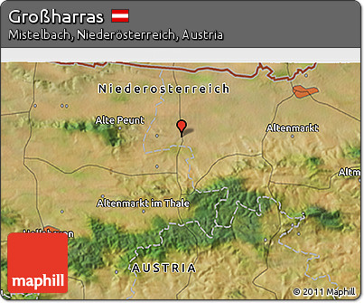 Satellite 3D Map of Großharras
