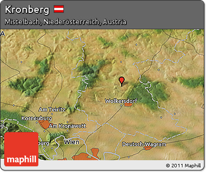 Satellite 3D Map of Kronberg