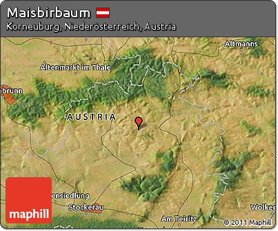 Satellite 3D Map of Maisbirbaum