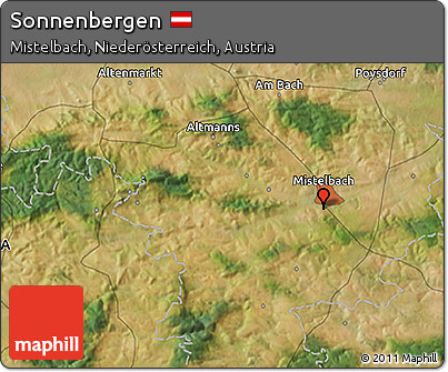 Satellite 3D Map of Sonnenbergen