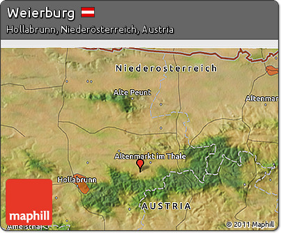 Satellite 3D Map of Weierburg