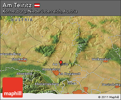 Satellite 3D Map of Am Teiritz