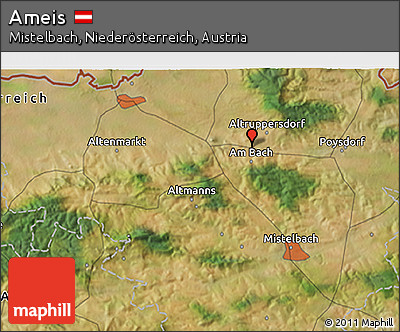 Satellite 3D Map of Ameis