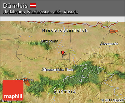 Satellite 3D Map of Dürnleis
