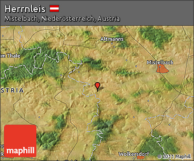 Satellite 3D Map of Herrnleis