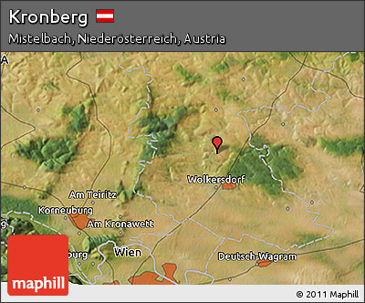 Satellite 3D Map of Kronberg