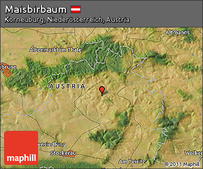 Satellite 3D Map of Maisbirbaum