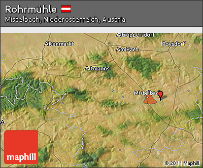 Satellite 3D Map of Rohrmühle