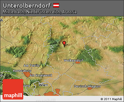 Satellite 3D Map of Unterolberndorf