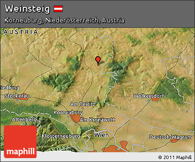 Satellite 3D Map of Weinsteig