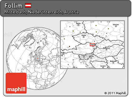 Blank Location Map of Föllim