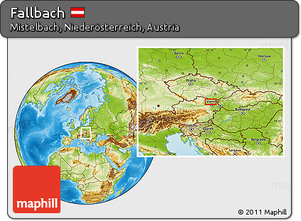 Physical Location Map of Fallbach