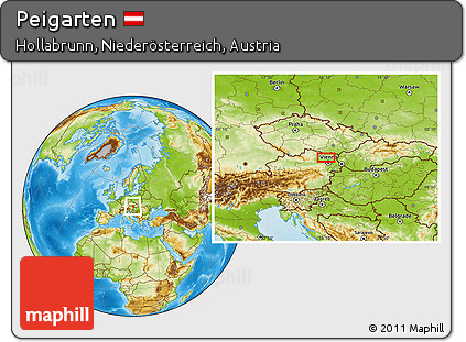 Physical Location Map of Peigarten