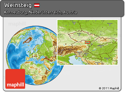 Physical Location Map of Weinsteig