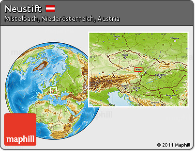 Physical Location Map of Neustift