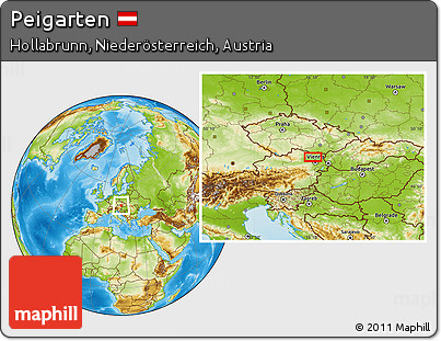 Physical Location Map of Peigarten