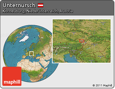 Satellite Location Map of Unternursch