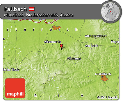 Physical Map of Fallbach