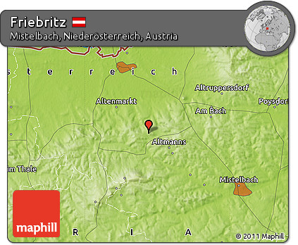 Physical Map of Friebritz