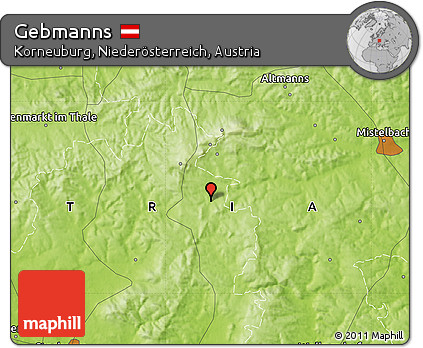Physical Map of Gebmanns