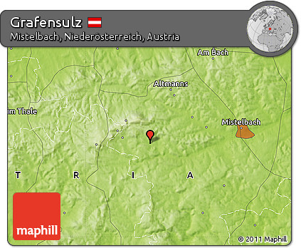 Physical Map of Grafensulz