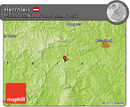 Physical Map of Herrnleis