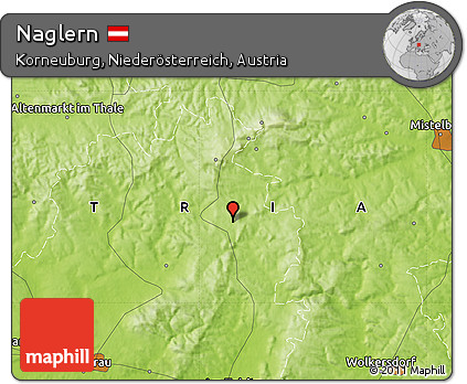 Physical Map of Naglern