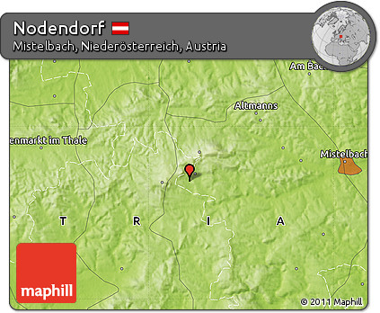 Physical Map of Nodendorf