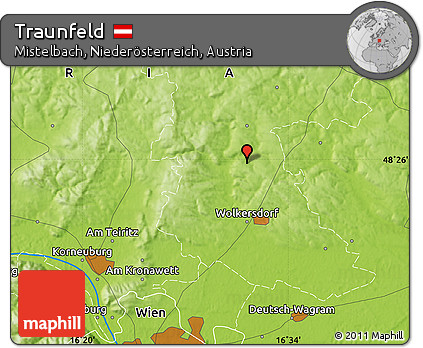 Physical Map of Traunfeld