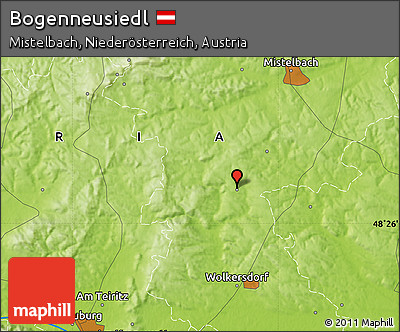 Physical Map of Bogenneusiedl