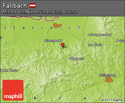 Physical Map of Fallbach