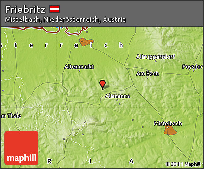 Physical Map of Friebritz