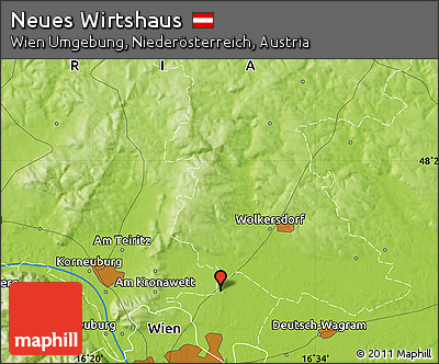Physical Map of Neues Wirtshaus