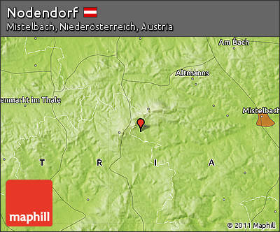 Physical Map of Nodendorf