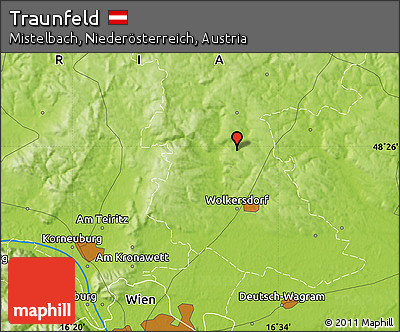 Physical Map of Traunfeld