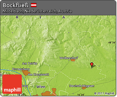 Physical Map of Bockfließ