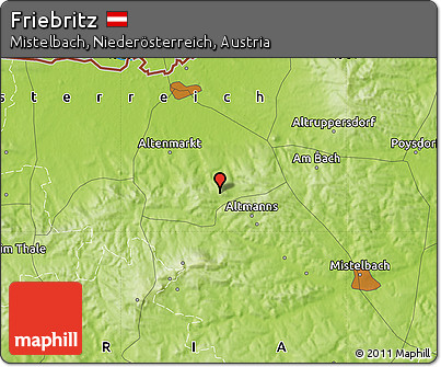 Physical Map of Friebritz