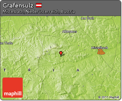 Physical Map of Grafensulz