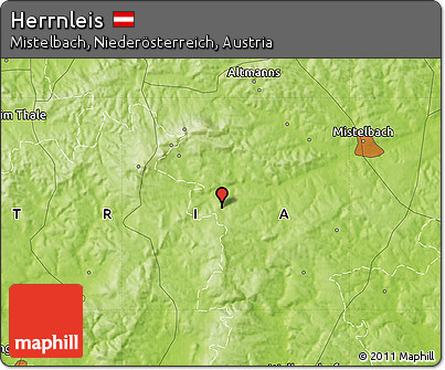 Physical Map of Herrnleis