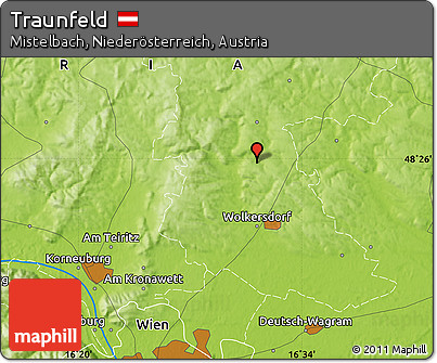 Physical Map of Traunfeld