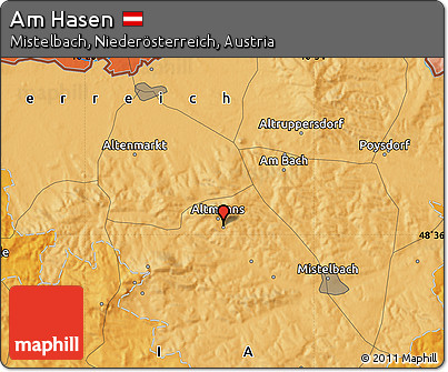 Political Map of Am Hasen