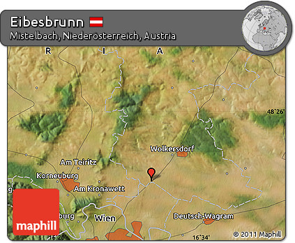 Satellite Map of Eibesbrunn