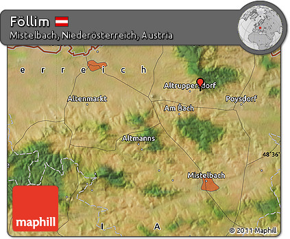 Satellite Map of Föllim
