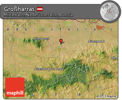 Satellite Map of Großharras